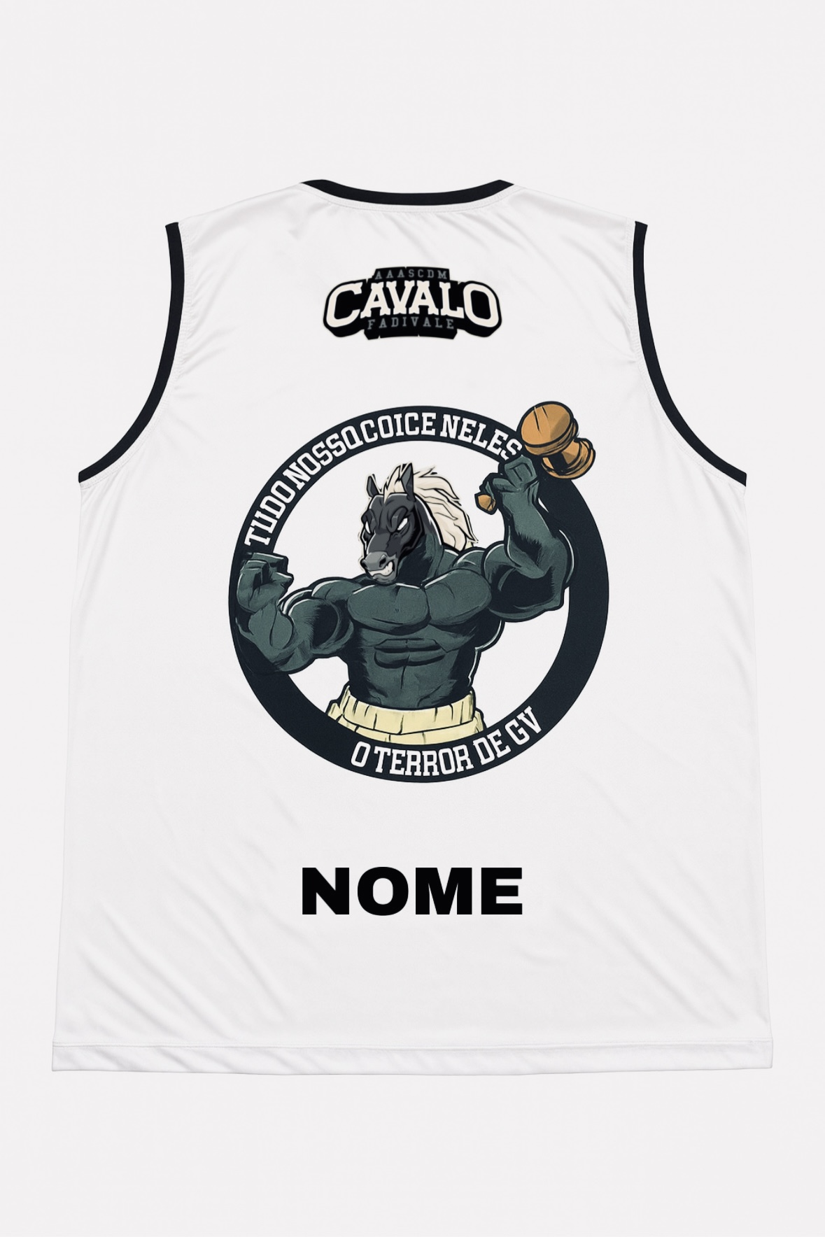 Camiseta Cavalaria Oficial verso